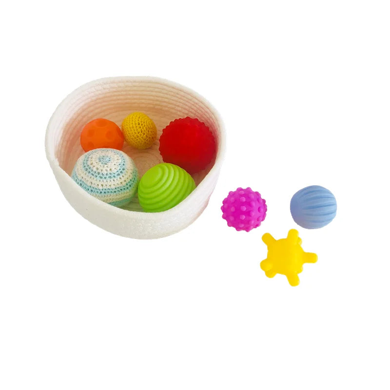 Montessori Baby Toys Sensory Balls for Tactile Sense Experience Hand Fine Motor Skill Preliminary Exercise NIDO Grasping Items