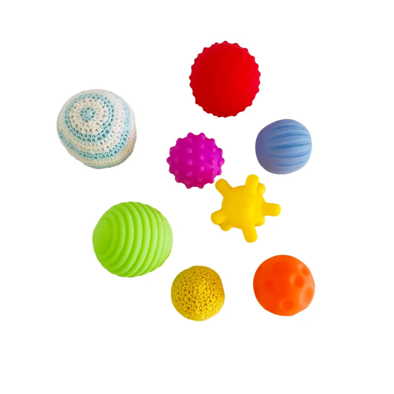 Montessori Baby Toys Sensory Balls for Tactile Sense Experience Hand Fine Motor Skill Preliminary Exercise NIDO Grasping Items