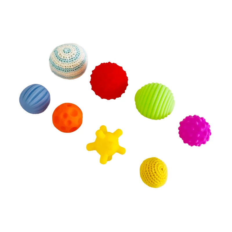 Montessori Baby Toys Sensory Balls for Tactile Sense Experience Hand Fine Motor Skill Preliminary Exercise NIDO Grasping Items