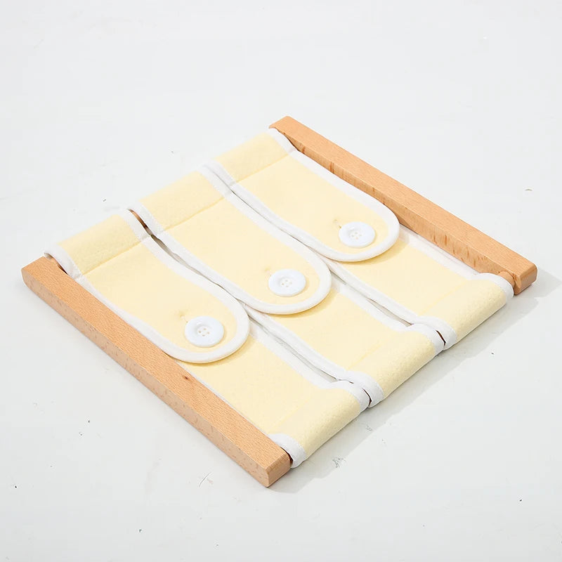 Montessori Dressing Frames Button/ Zipper/ Snap/ Buckle ICFine Motor Skill Life Practical  Material Kids Basic Skill Learning