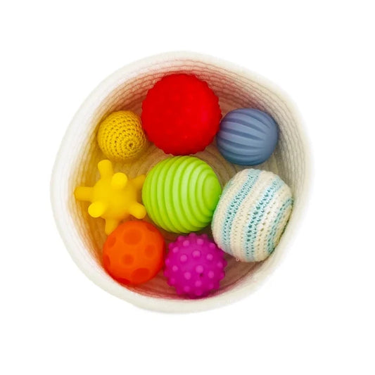 Montessori Baby Toys Sensory Balls for Tactile Sense Experience Hand Fine Motor Skill Preliminary Exercise NIDO Grasping Items